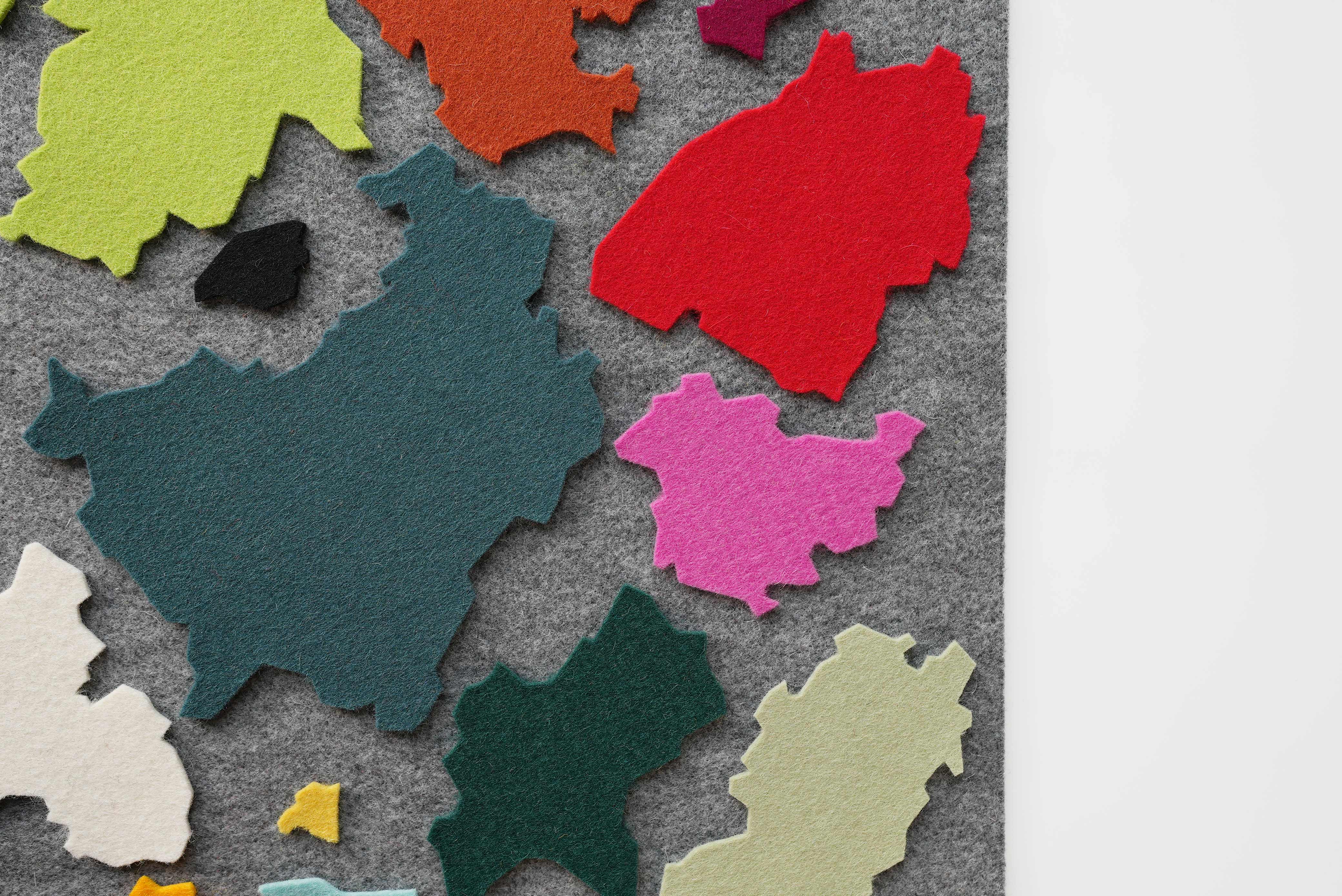 Bundesländer aus Filz