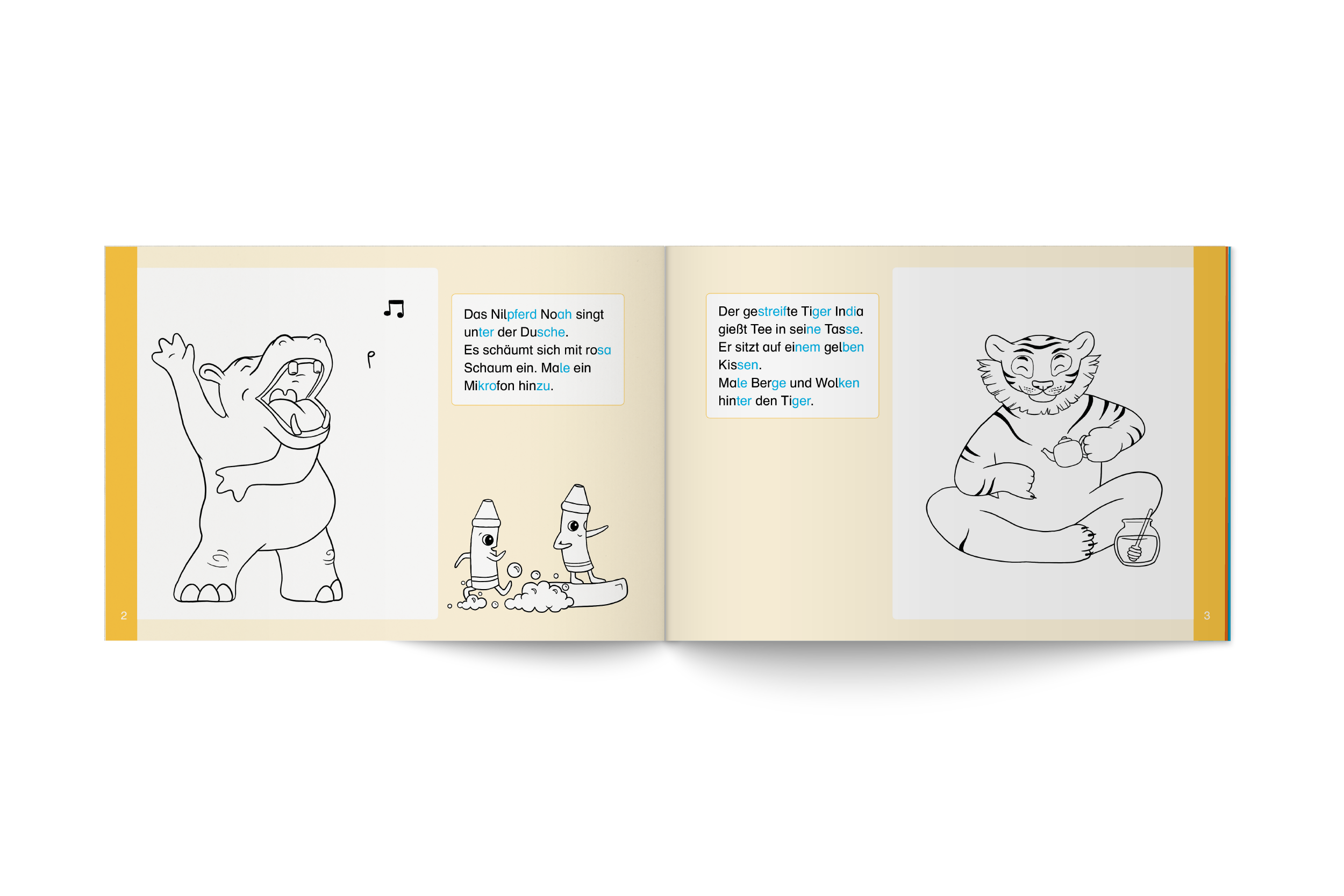 minosch – Zootiere (in Sprechsilben)