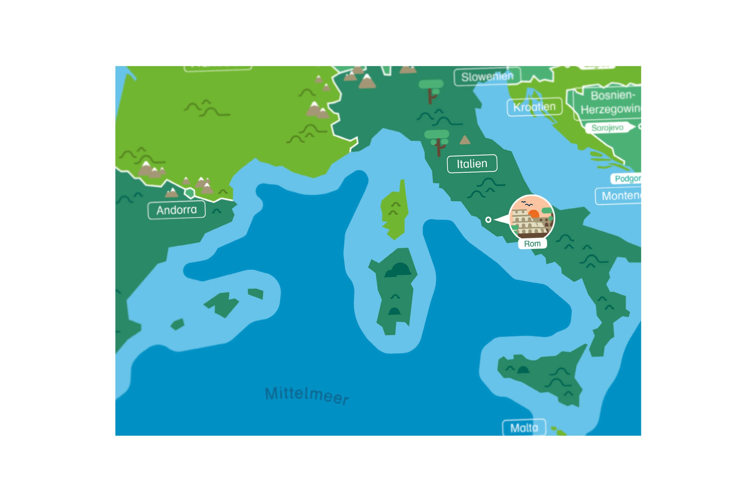 Europakarte (AR)